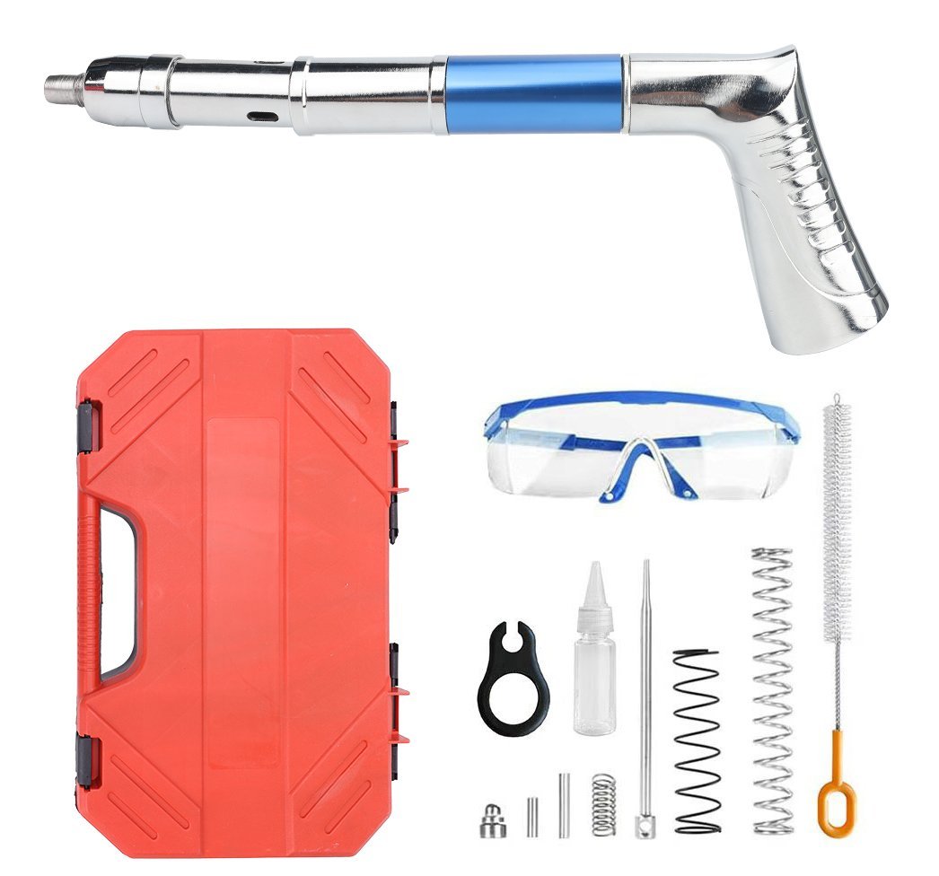 Aluminum handle mini powder-actuated tool