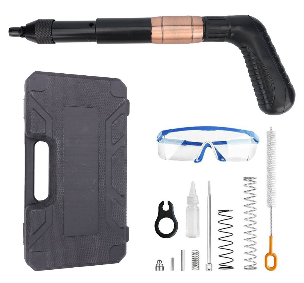 Black-bronze mini powder-actuated tool
